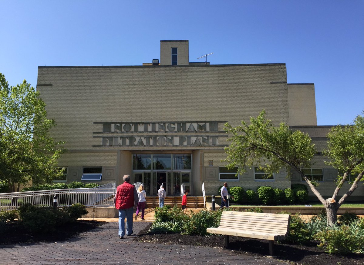 ClevelandWater's tweet photo. It's a beautiful day for a plant tour! Our #DrinkingWaterWeek17 Open House is in full swing, come learn how we get water from lake to tap! https://t.co/7XRtxTDkzD