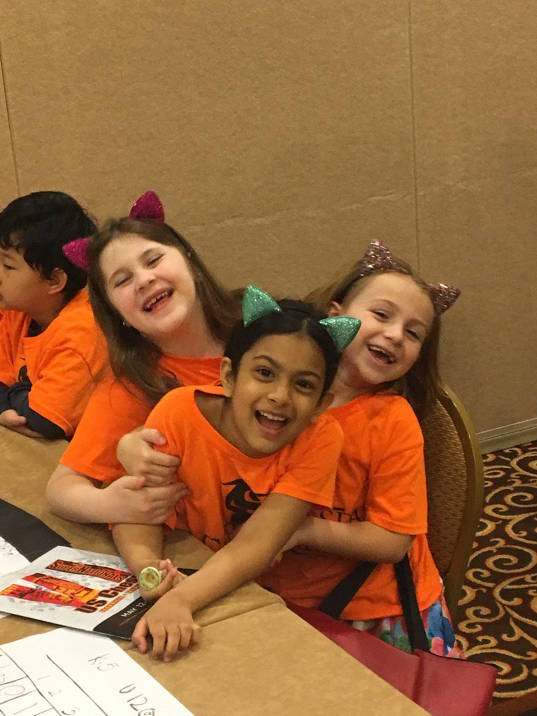 PS33Chess's tweet photo. Who's ready for Day 2 at #SuperNationalsVI ? #SeaOfOrange #girlpower #PreppedToWin @icnnyc @PS33Chess https://t.co/4FhTGwsy3P