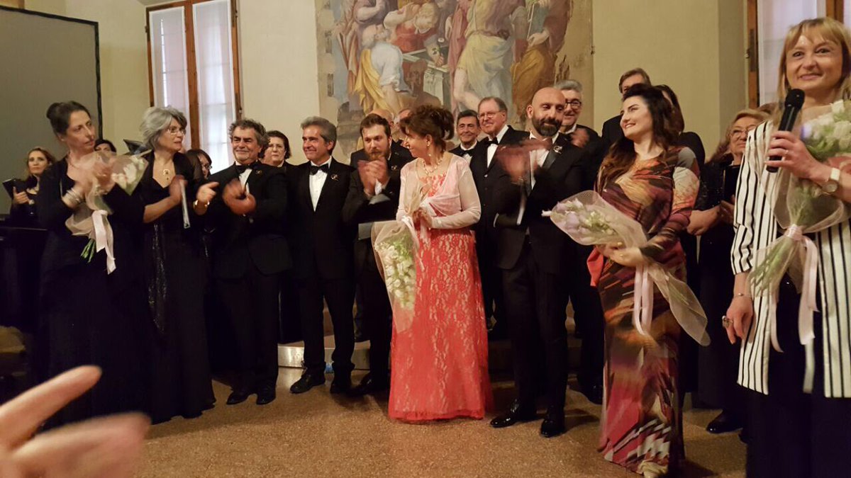 BradneeChambers's tweet photo. Wonderful charity concert today in Bologna for World Migratory Bird Day! #WMBD2017 Thanku Bologna Lirica San Rocco Choir @BonnConvention https://t.co/iIT2rlUGCC