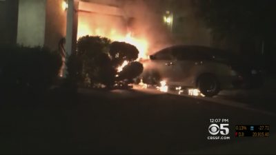 KPIXtv's tweet image. A suspected arsonist has been arrested in a series of early morning #EastBay #carfires. cbsloc.al/2pvv7ct
