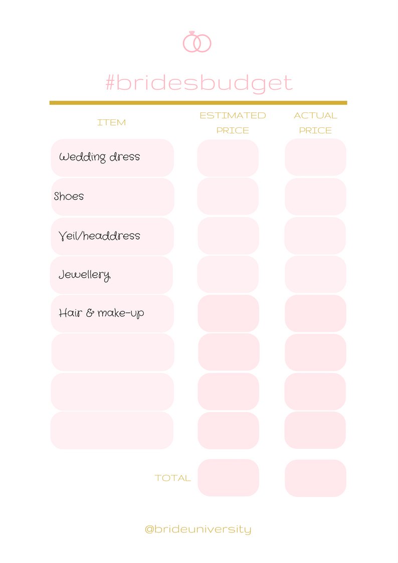 Do you need to keep track of your wedding budget? Then why not download our 168 page wedding planner?
