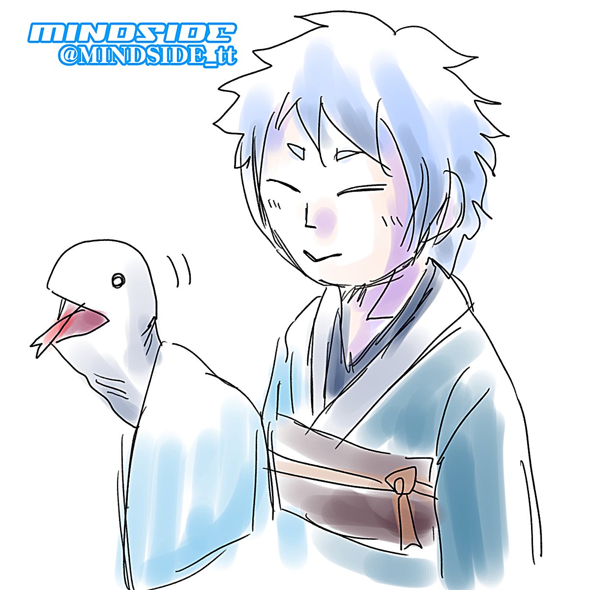 #NARUTO版深夜のお絵描き60分一本勝負
お題「ミツキ」