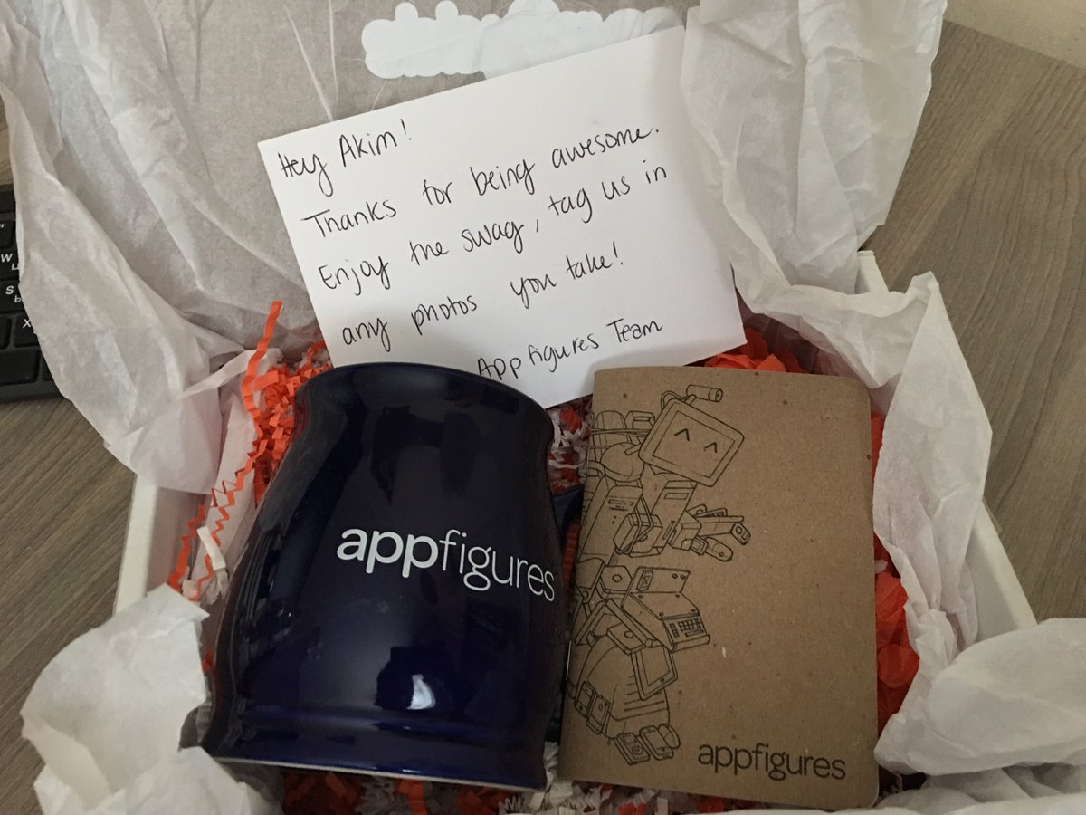 metalbearstudio's tweet photo. .@appfigures guys, you are amazing! Huge thanks for cool swag 😍👍 Now every morning will be better! https://t.co/6NGEfWxvOc