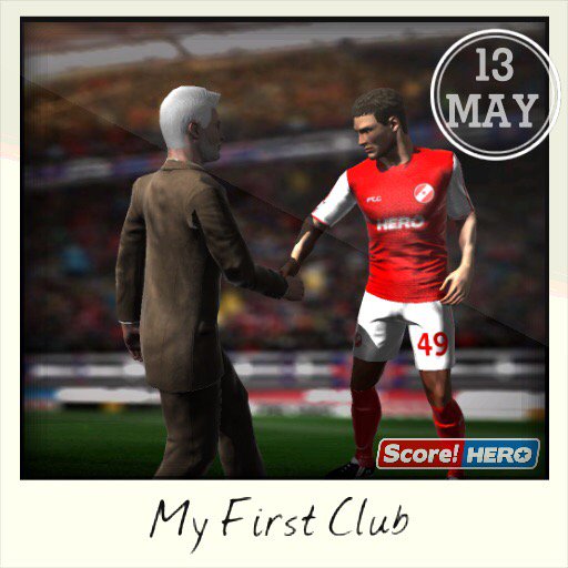 My First Club #scorehero itunes.apple.com/gb/app/Score!-…