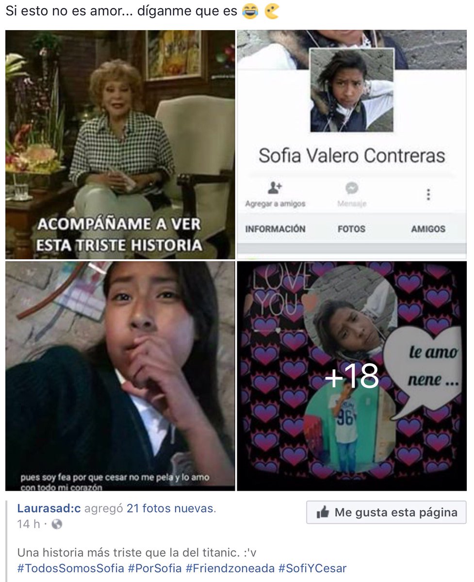 Calfiniers's tweet photo. Una historia más conmovedora que #Titanic #TodosSomosSofia #PorSofia #SofiaYCesar #Viral https://t.co/wXNx5TCngA