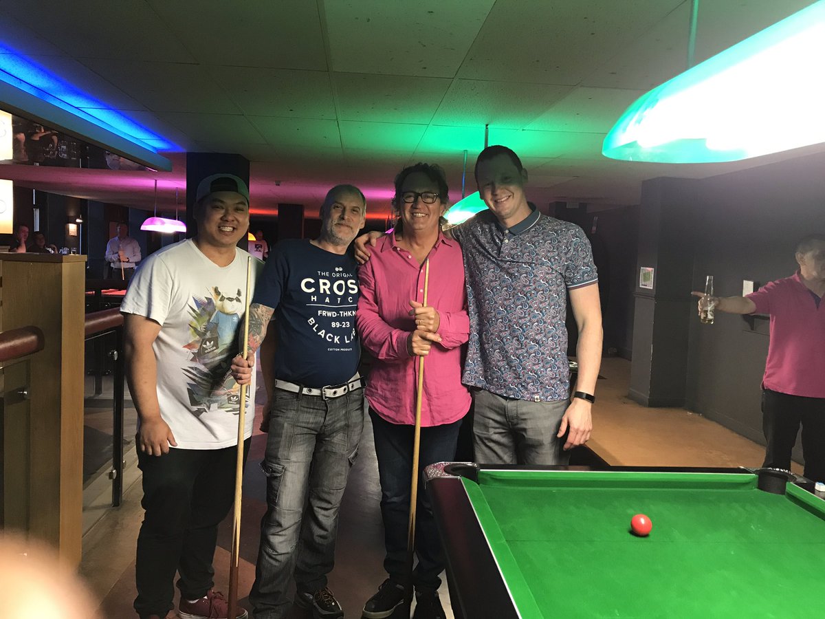 thejillwebster's tweet photo. The finalists at the Rubberatkins' Pool Night. https://t.co/KX522viqk8