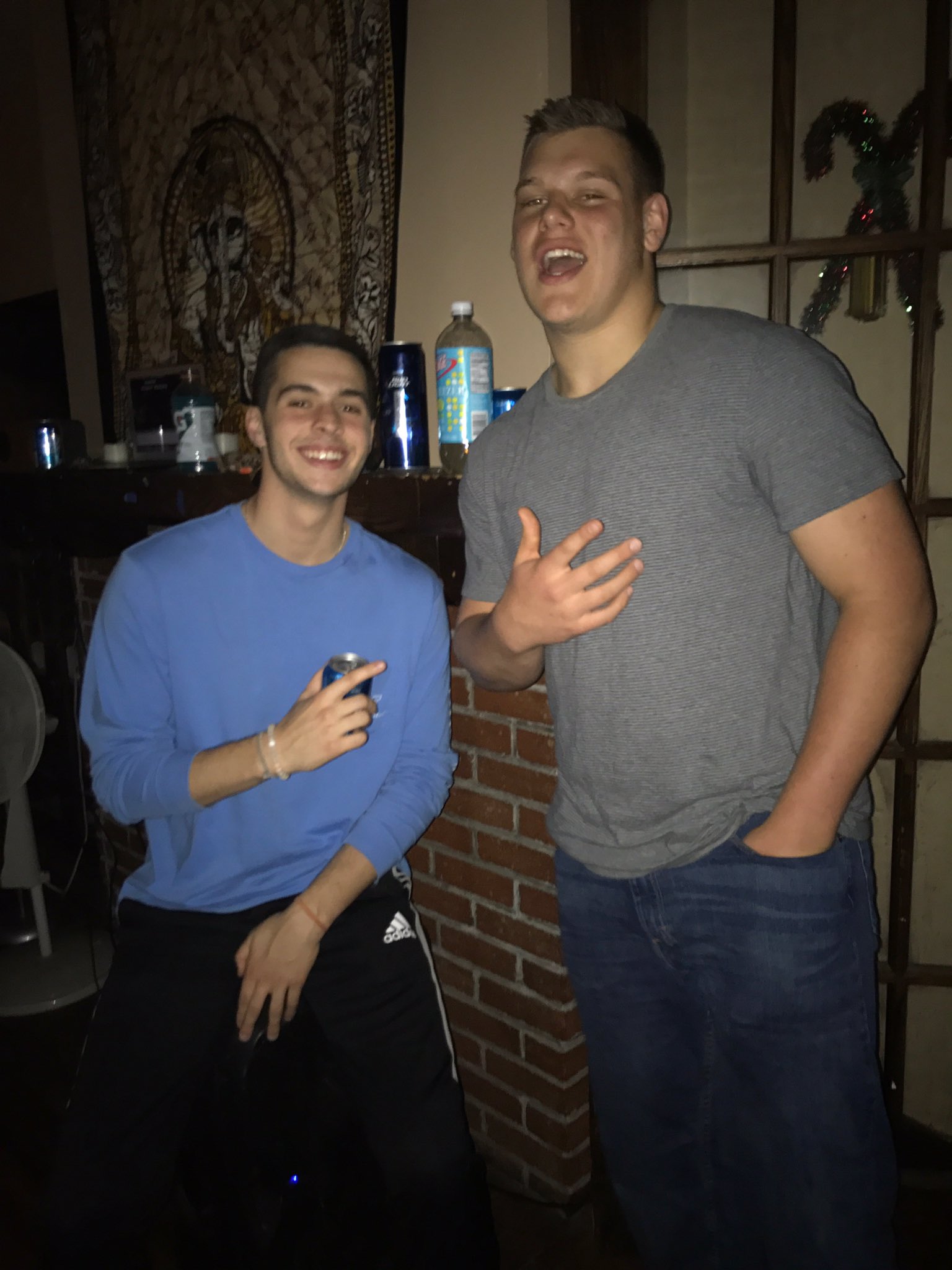 Happy birthday to my boy and my \"roommate\" John Cena! Hope you have a great day Jake and watch a movie for me   