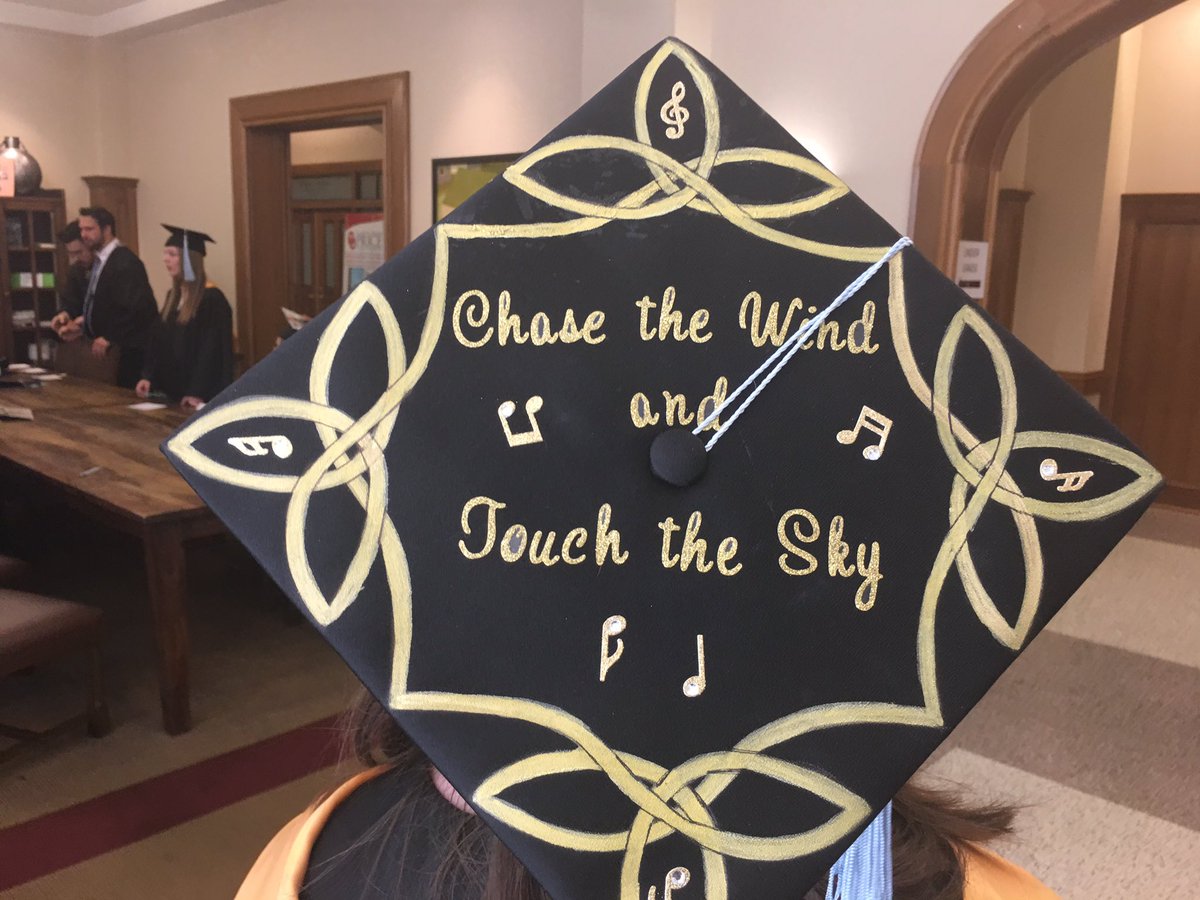 DrTerriC's tweet photo. @oueducation students show their talents even when graduating https://t.co/Yd6DRrHQwh