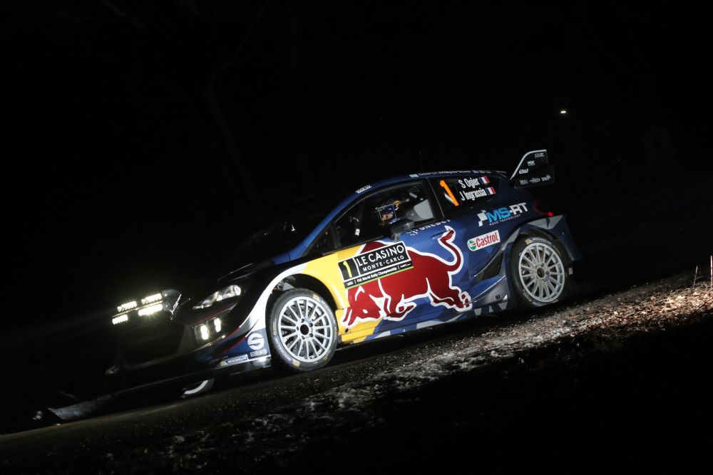 _MS_RT's tweet photo. M-Sport's Ford Fiesta WRCs looking fantastic at Rallye Monte-Carlo! #MSRT #WRC https://t.co/glii077Xf8