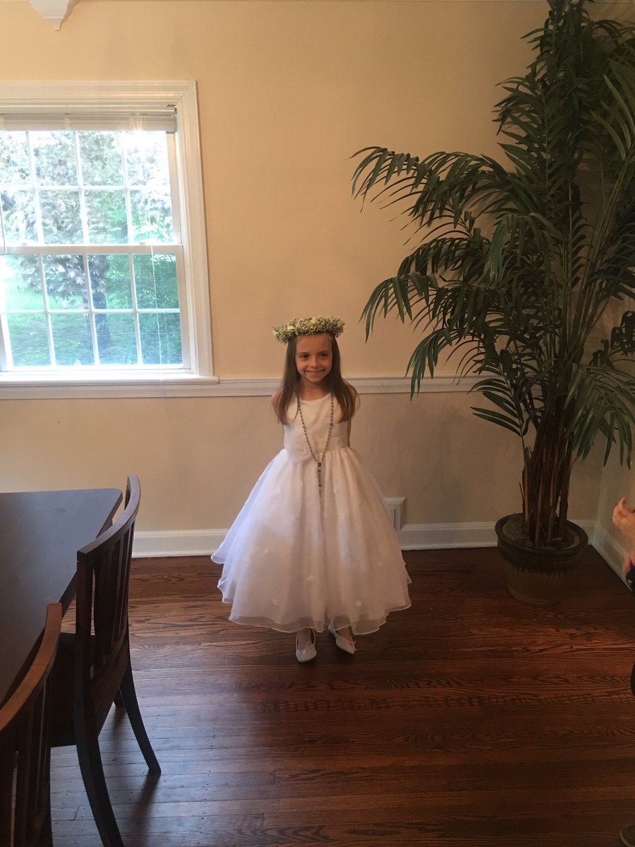 TimFisk2's tweet image. Andie's Holy First Communion!