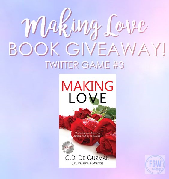 kdcontentwriter's tweet photo. TWITTER GAME #3: ONE MAKING LOVE BOOK GIVEAWAY!

READ EVERYTHING BELOW FIRST BEFORE RETWEETING THIS POST! #RaffleContest https://t.co/f12LfCR4Yx