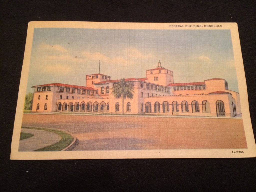 openhallways's tweet photo. Postcard - Honolulu - Federal Building #Building #Honolulu https://t.co/ULYzTO0BYU https://t.co/ik6emtGNDZ