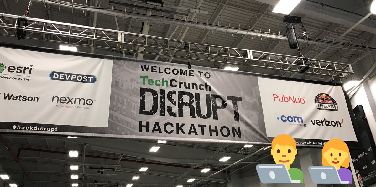 TechCrunch's tweet image. Doors for #hackdisrupt open at 12:30 pm. See you soon!