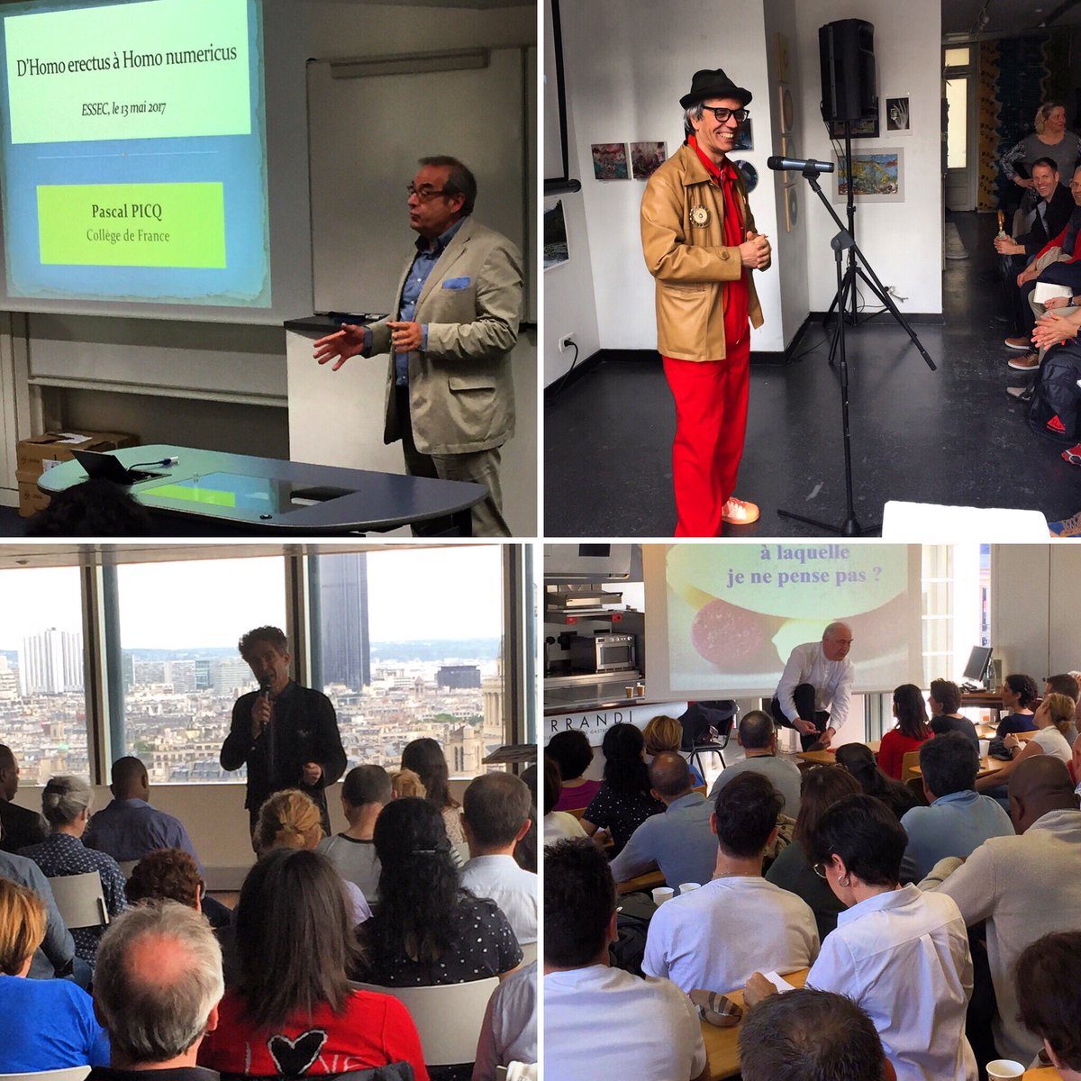 XavierPavie's tweet image. @pascalpicq @Herve_This #etienneklein @GaspardDelanoe brillants intervenants pour l'iMagination week Executive #imagination #education