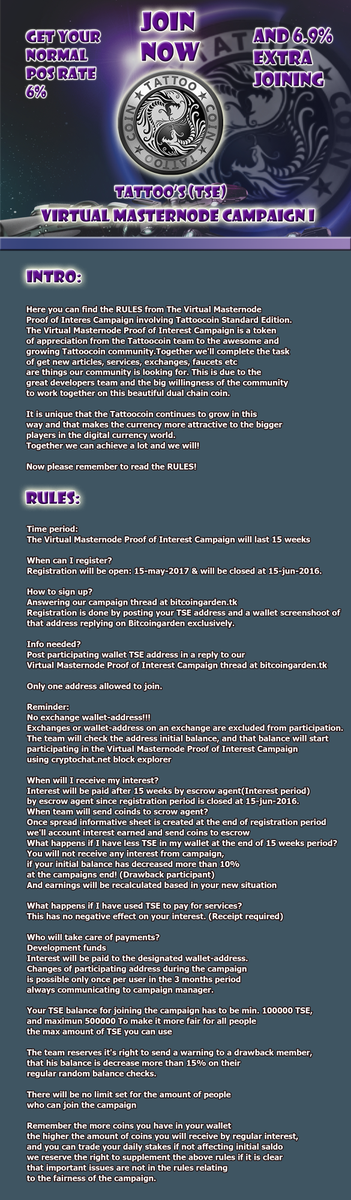 DeveloperTattoo's tweet image. bitcoingarden.org/forum/index.ph…
join now first virtual masternode campaign