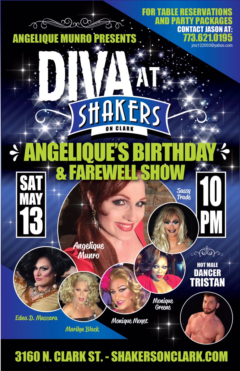 Tonight!! 
#shakersonclark