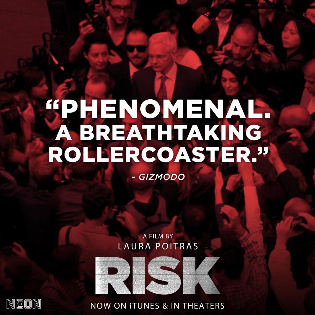 A breathtaking rollercoaster through recent history. #RISK now on <a href="/iTunes/">iTunes</a> &amp; in theaters: riskthefilm.com