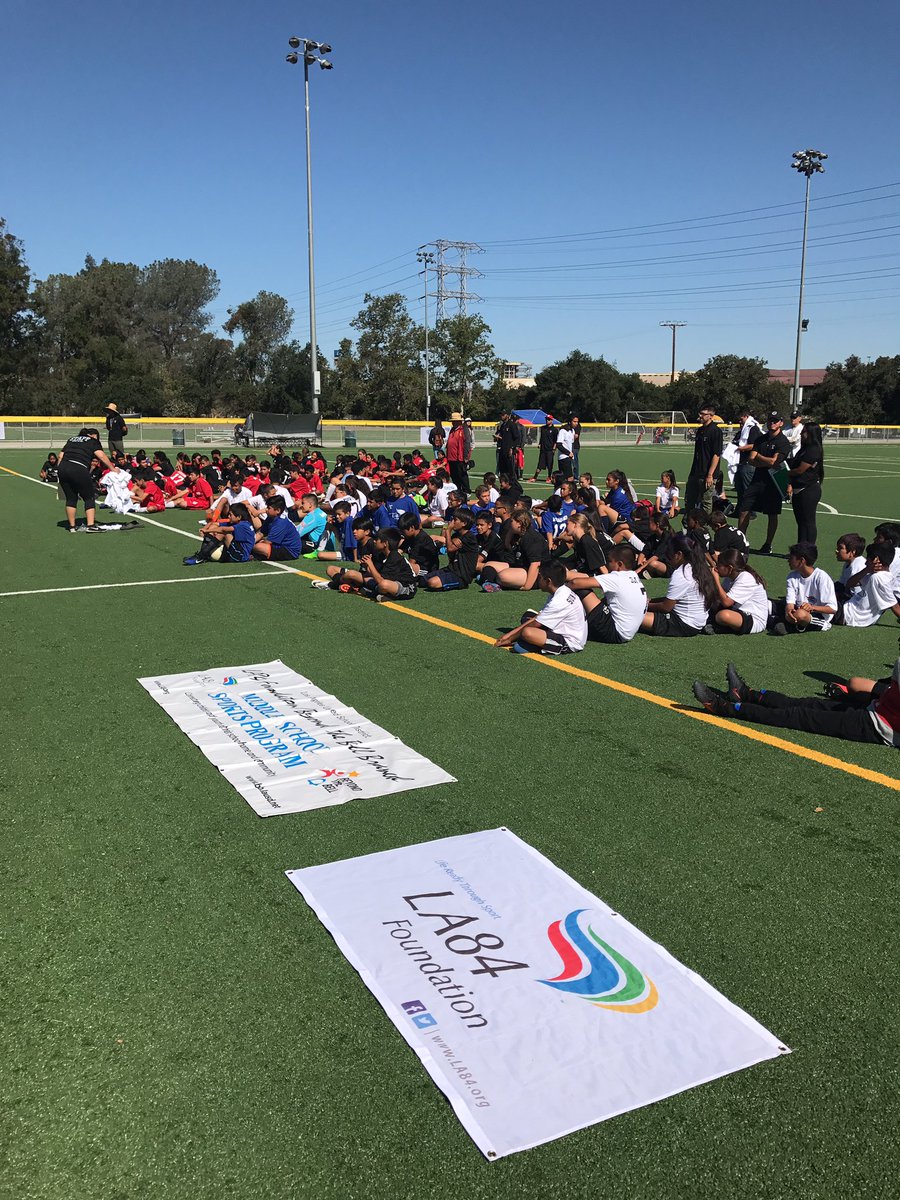 Good Day for @LA84Foundation/BTB MS Soccer District-Wide Soccer Championship @ Griffith Park. #btbstong