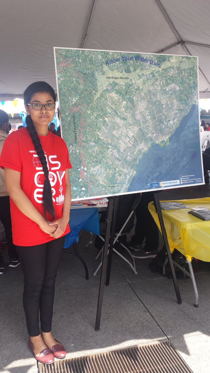 What watershed do you live in? @RyUrbanWater @RyersonGeo #SR2017 #sciencerendezvous
