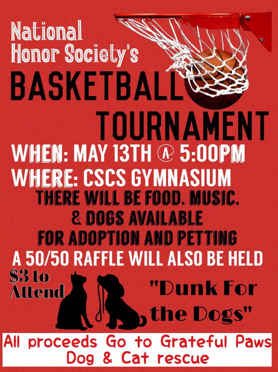 Basketball tournament TODAY!!!