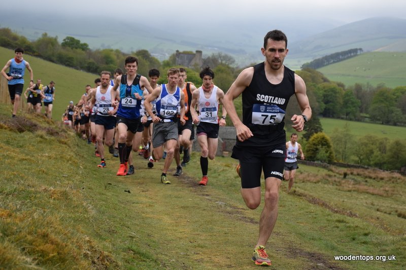 Inter Counties Fell champion Andrew Douglas of Scotland East