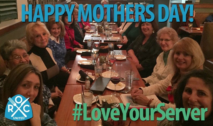 rocunited's tweet photo. TOMORROW is #MothersDay! We love you, moms!
Daughters and sons, don't forget to #LoveYourServer. It's a busy day for us. https://t.co/gtEdDPplfe