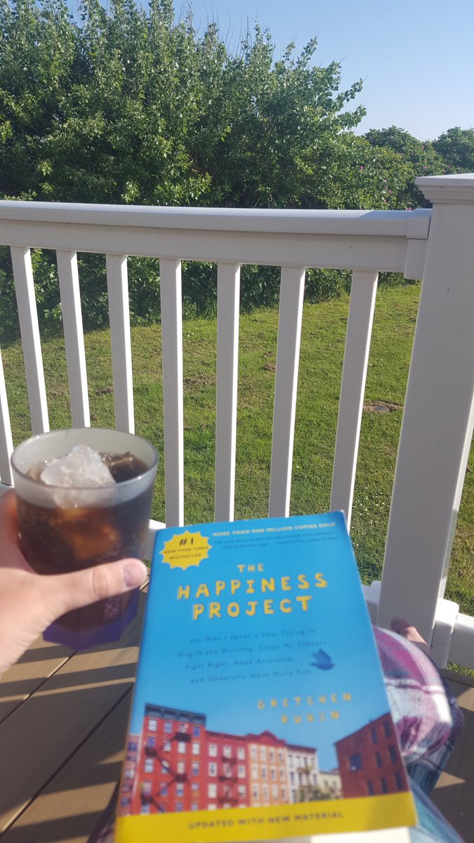 HRatSouthLodge's tweet photo. Time to get my happy on! Can't think of a better way! Sunshine, deck, coke #winning #happy #thanksforthebook @Timinthecorner 😁 https://t.co/fsmfNUyKZ1