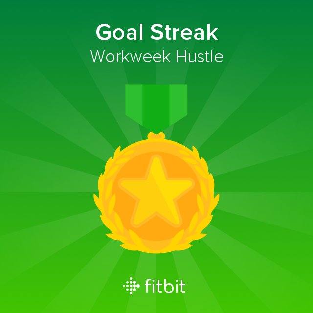 Papi_Rj's tweet photo. I reached my goal of 10,000 steps every day of the Workweek Hustle challenge! #Fitbit https://t.co/KPRXbaa6oi