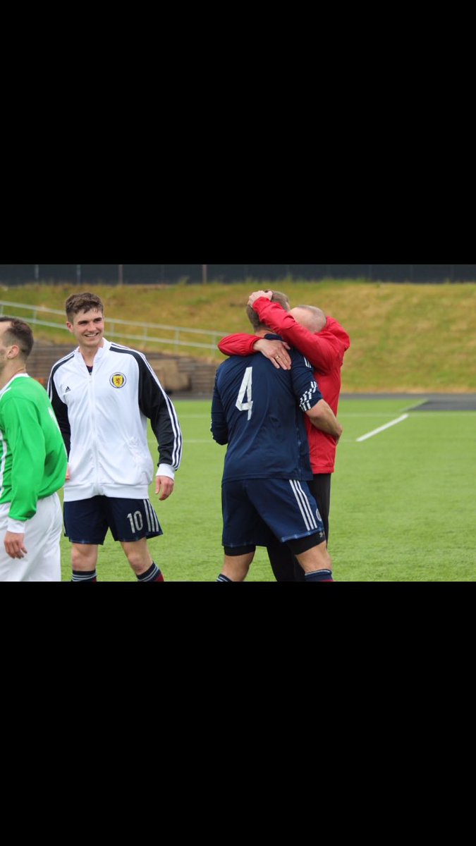 The lads doing what they do best for their country 😊 Bruce looks a wee bit excited though 😂 #proudclub
@Scottish_AFF <a href="/LEAFA_Official/">LEAFA Official</a> @