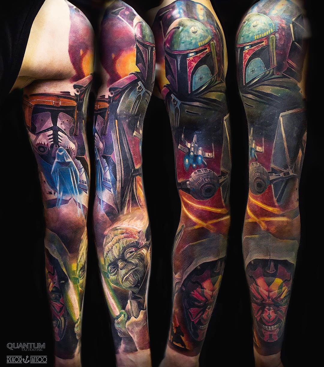 This STAR WARS Sleeve Took 20 Months to Complete  Nerdist