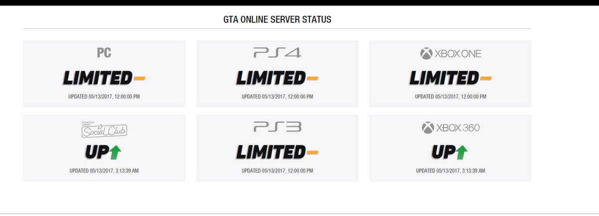 gta news rockstarintel com on twitter the gtaonline servers are