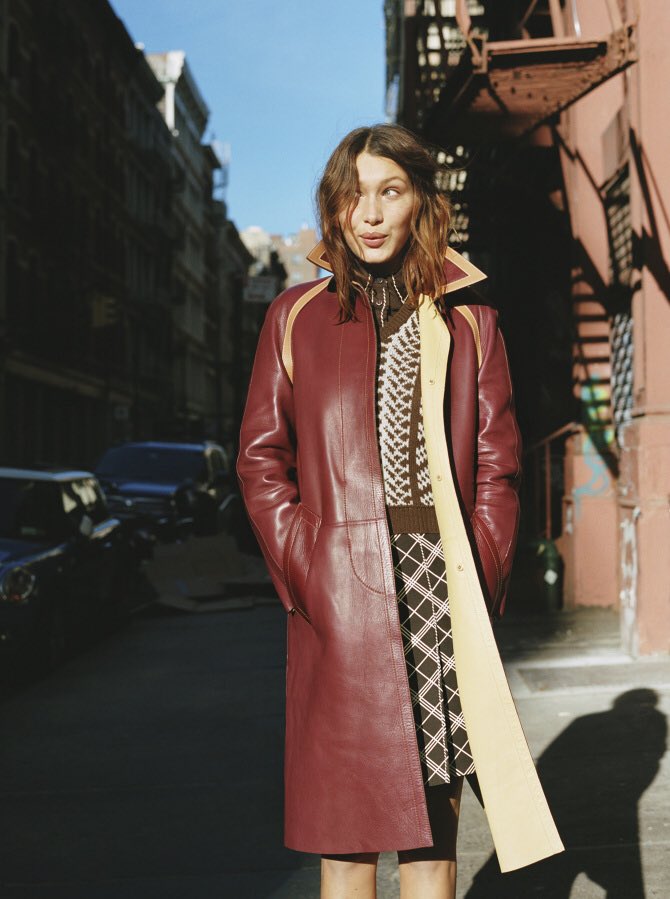 bella hadid for teen vogue ph. by matteo montanari
