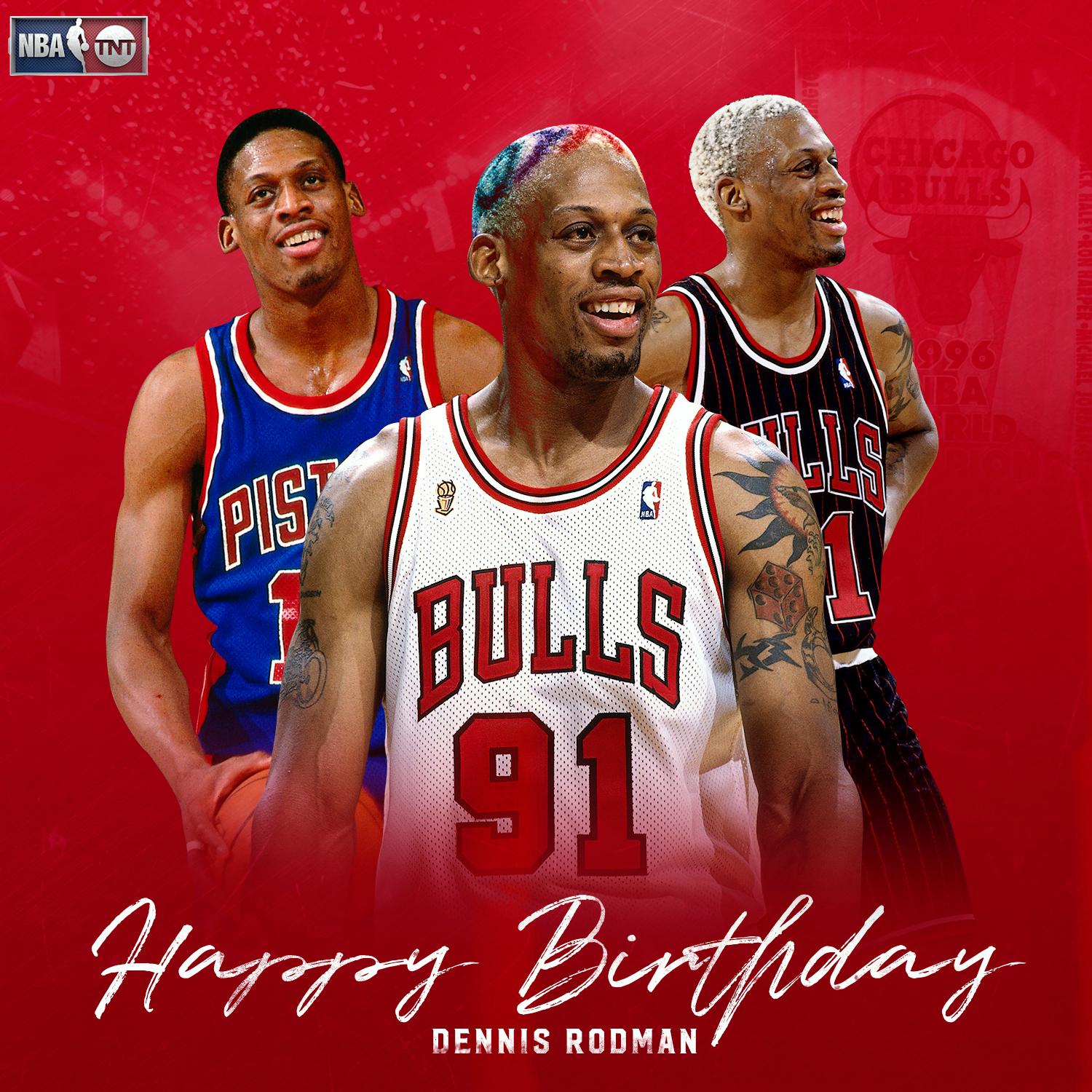 Happy Birthday to \"The Worm,\" Dennis Rodman! 