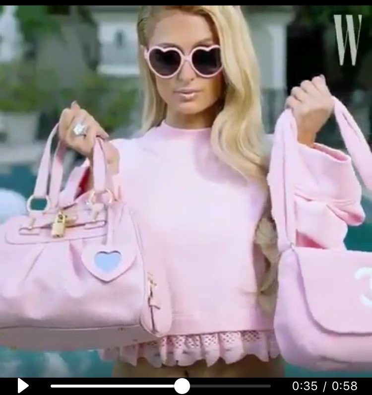 Rhuigi on X: Paris Hilton got a pink one of my fur chanel bag I need it  now  / X