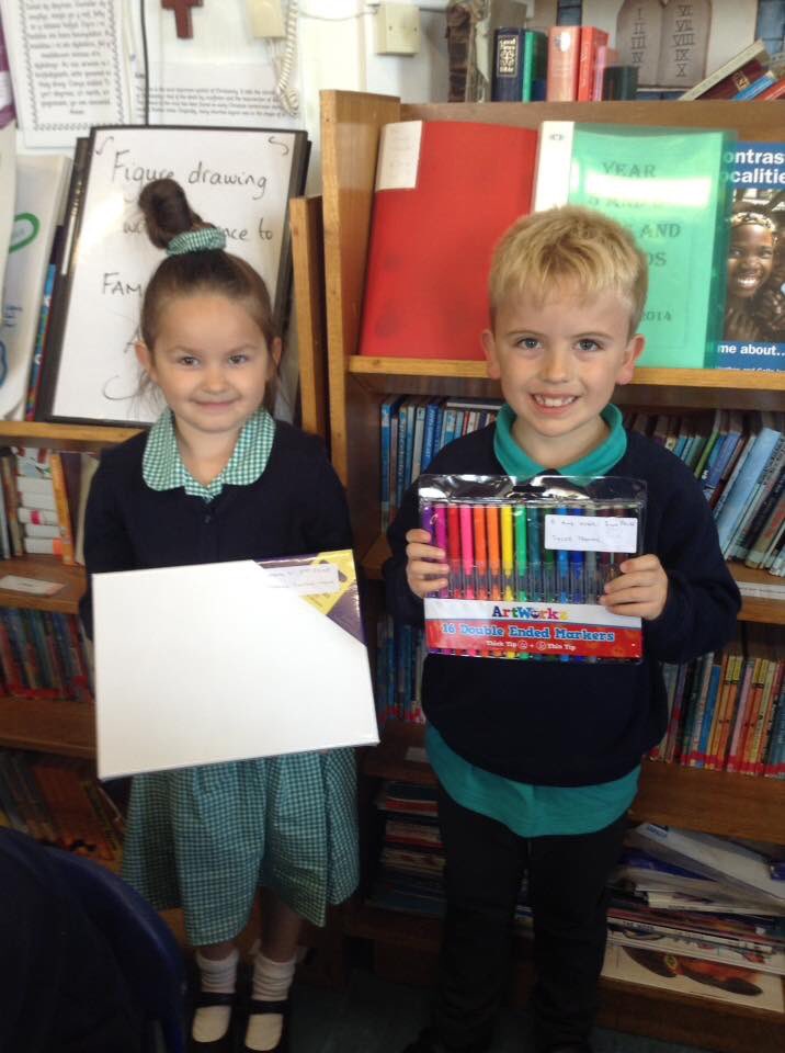 Enillwyr Celf ffair Llanelian #GwE