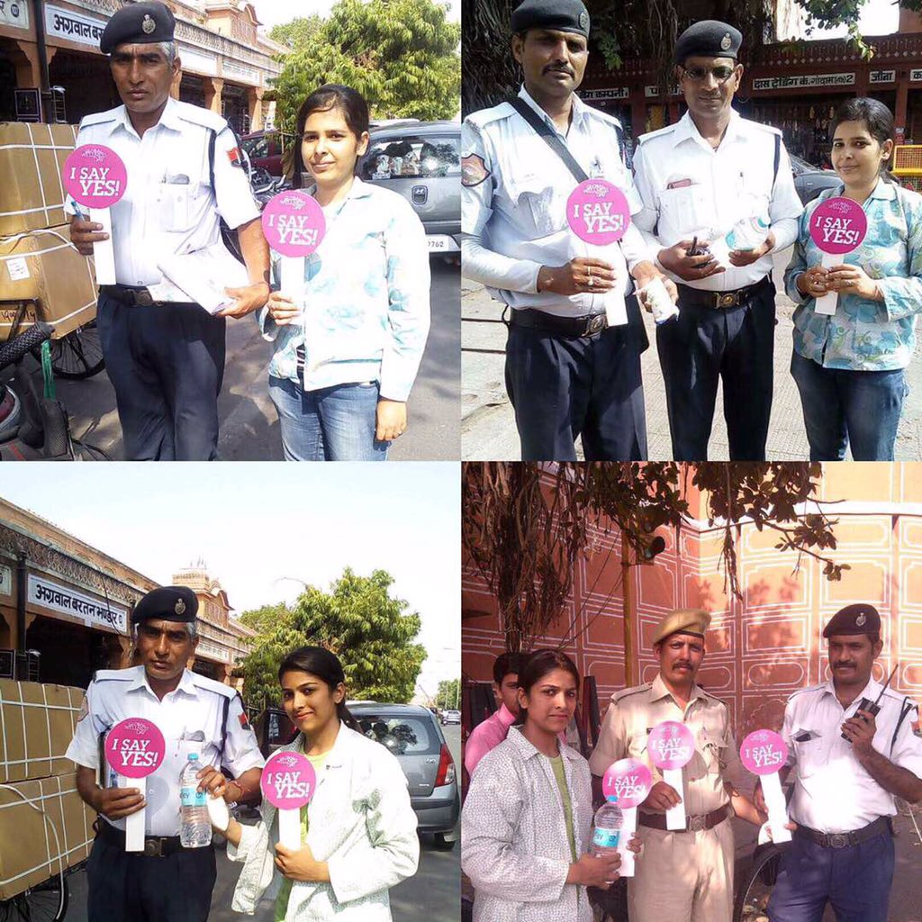 rekhach's tweet photo. Global wellness Day India#offers natural healthy drink to all police#department 
#activities #Global #wellness #day #celebration.10june2017 https://t.co/b6dg2kHrax