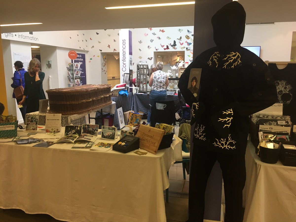 newundertaking's tweet photo. Want to be good to the earth when you die?  Consider the @InfinityBurial suit. We have one here @mac_birmingham tomorrow #greenburial https://t.co/ihqLChGHmo