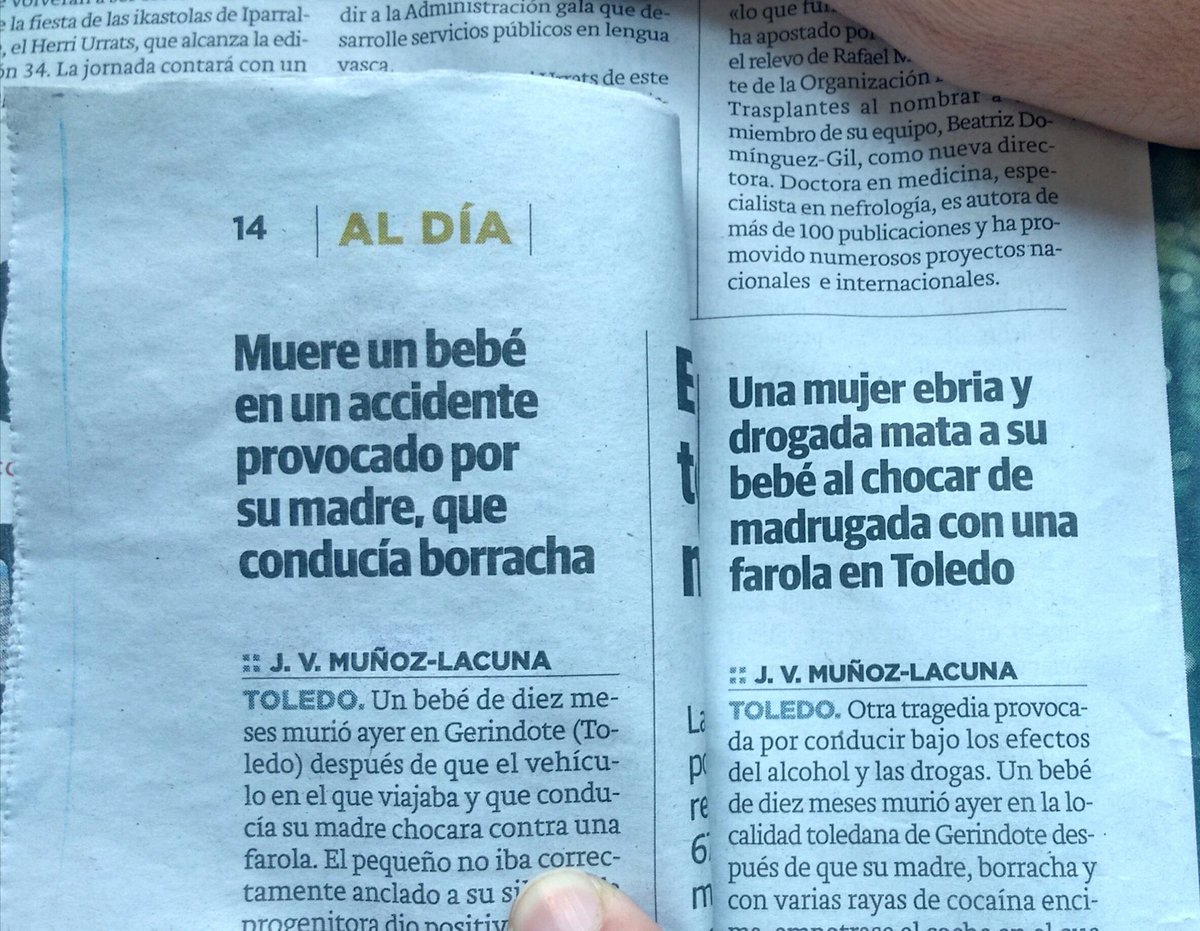 'Una mujer mata' O_o Talde editorial berdina, kazetari bera... #EzDutUlertzen