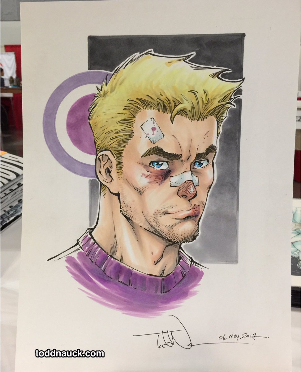 Clint BARTON (HAWKEYE) by Todd NAUCK PORTFOLIO HAWKEYE