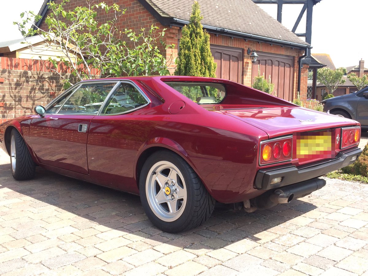 Vseast's tweet photo. #Ferrari #dino308 #gt4 in today ahead of a show tomorrow. Love this car! @pvdapproved @FerrariGB @CandSCmagazine #valetsoutheast https://t.co/CW5FzGNs6M