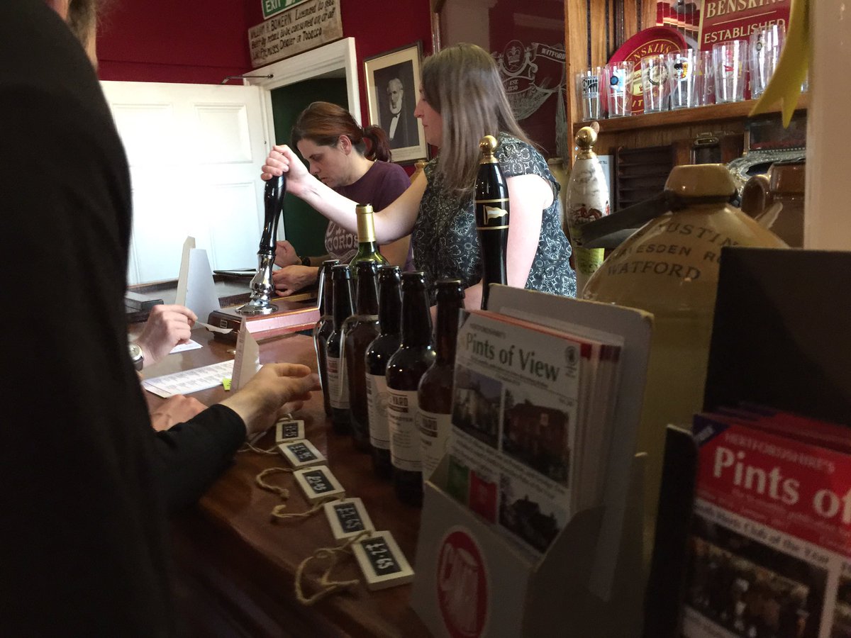 WatfordCouncil's tweet photo. The @PopesYard bar is open at #WatfordMuseum as the musicians get ready to perform for the @WatfordBID #WatfordWeekender! https://t.co/shunBZBOU7