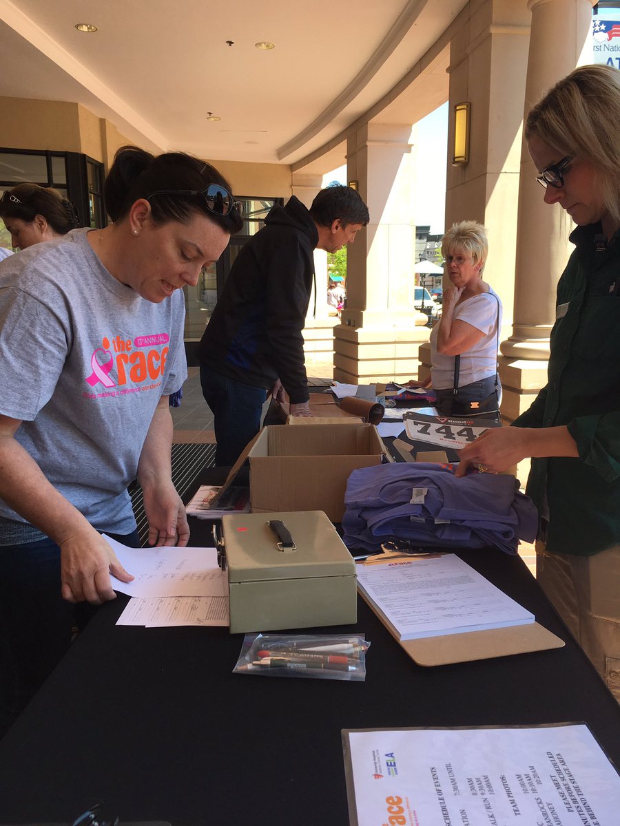 DoTheRace's tweet photo. Registration and t-shirt pickup are going down @LegacyVillageOH ! Every racer gets some threads; can't  wait for the event tomorrow! 👕 https://t.co/EeL5bYQinV