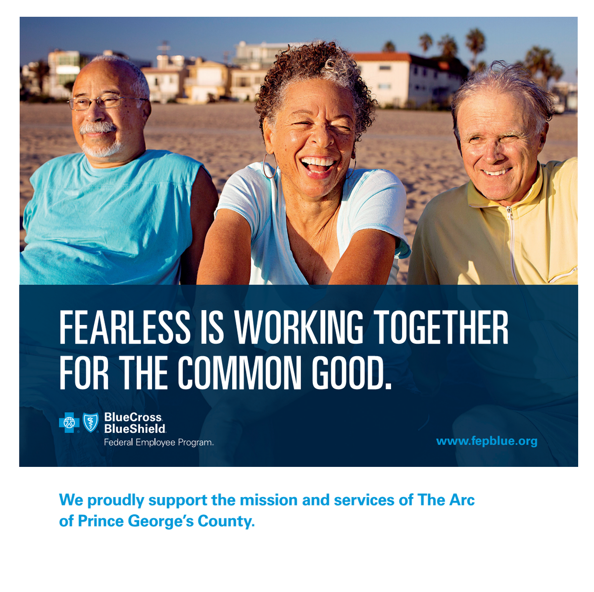thearcofpgc's tweet photo. Fearless is working together for the common good. Thank you Blue Cross for your continued support of our mission#TitleSponsor #Celebrating65 https://t.co/x9bTUZFJUj