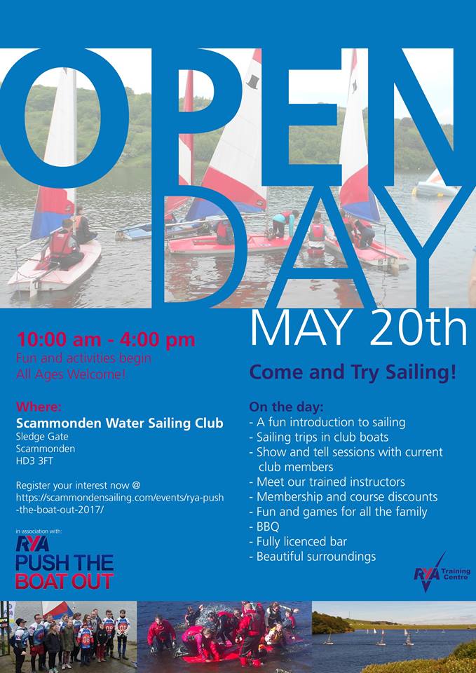 .<a href="/YorkshireWater/">Yorkshire Water 💧</a> can you RT Scammonden Water's Open Day, Saturday May 20 10am-4pm. Open to all to experience sailing, food, games &amp; more