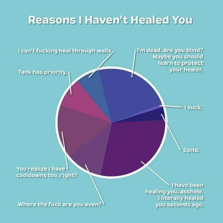 elvish_nerding's tweet image. As a healer main this is so damn true