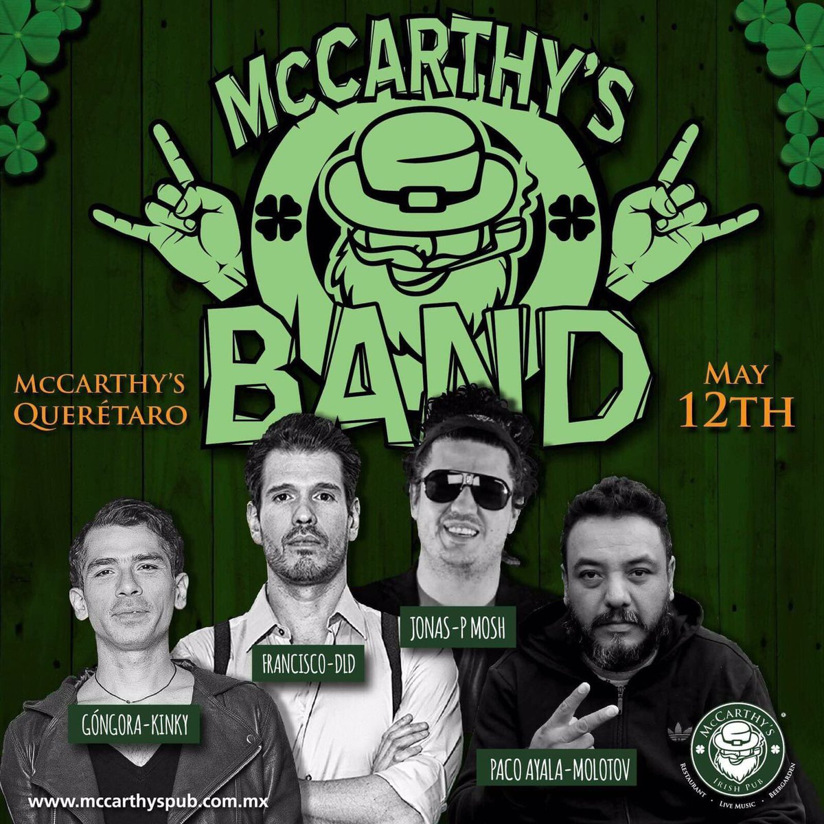 ReloadQro's tweet photo. #reloaders ayer por la noche, gracias a @McCarthys_Offic Querétaro pudo presenciar historia pura en el rock nacional https://t.co/zRnA5FP2MJ