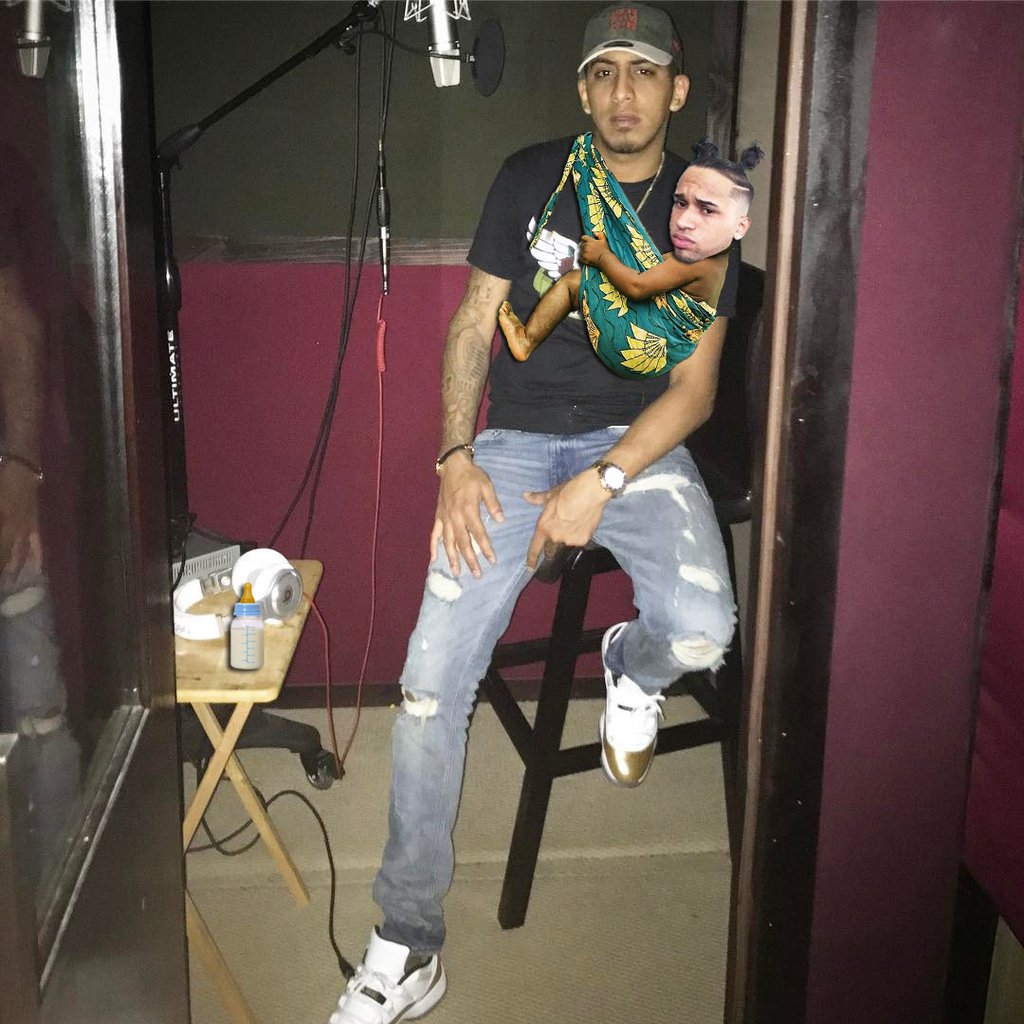 JuaaanLoPrende's tweet photo. Mera @pushocpw, búscale babysitter a @bryantmyers_. Es que yo #MeFuckingMeo. A ese muchachito nadie lo quiere cuidar. #Ok https://t.co/9owaRVfdYh
