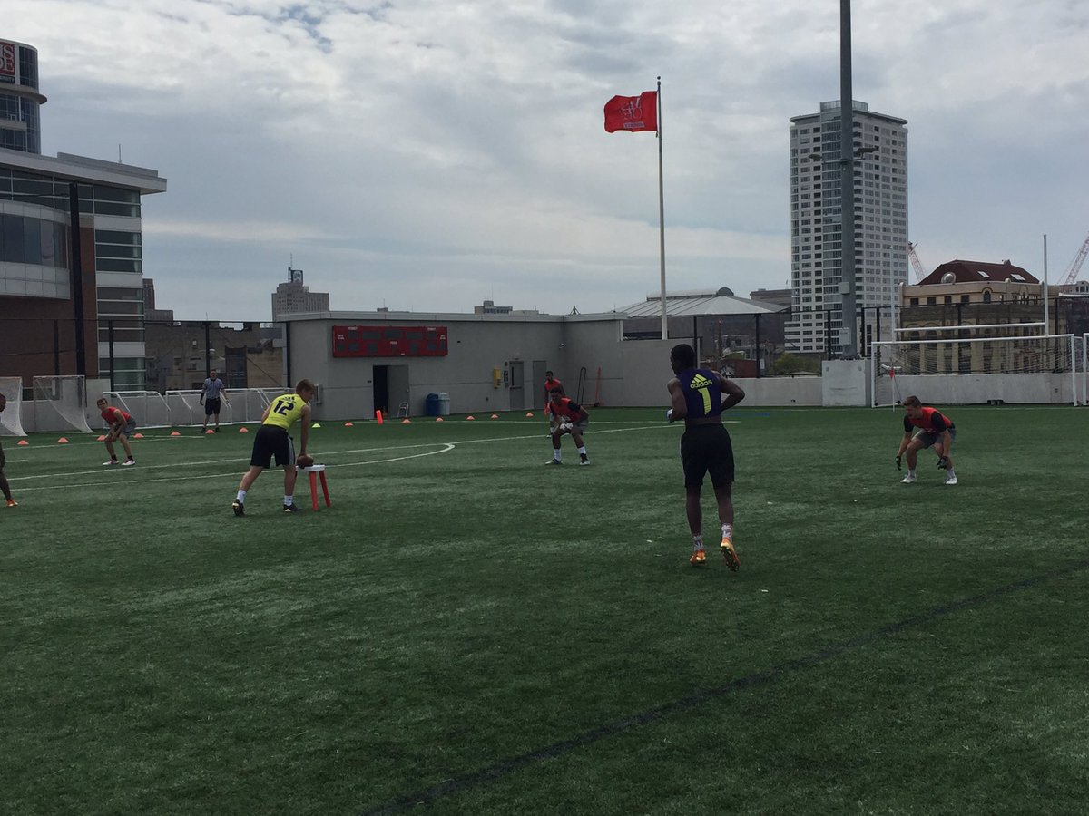 coachspenceAP's tweet photo. Off and running at AP Football Skyline Battle #nfa7v7 https://t.co/0CM9LYd0g6