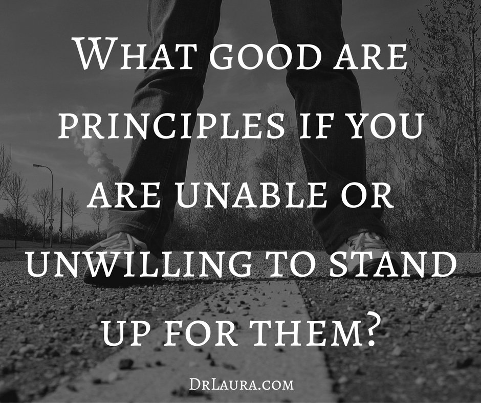 Standing Up For Your Beliefs