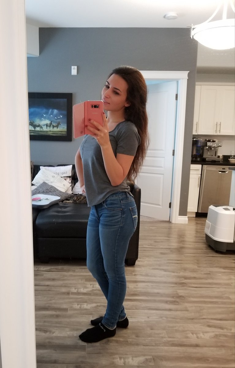 Alinity on Twitter: "The only pair of jeans I own, which I wear once a year. @pokimanelol ...